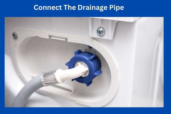 Connect The Drainage Pipe