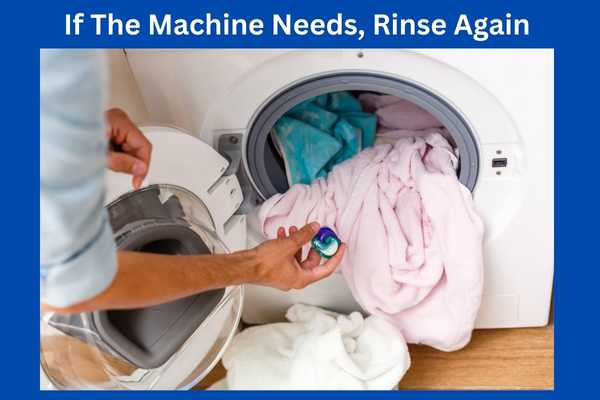 If The Machine Needs, Rinse Again