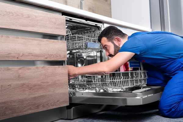 Installing The New Dishwasher