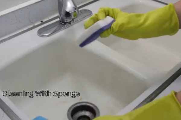 Cleaning With Sponge