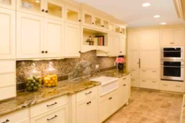 Timeless Cream Cabinets