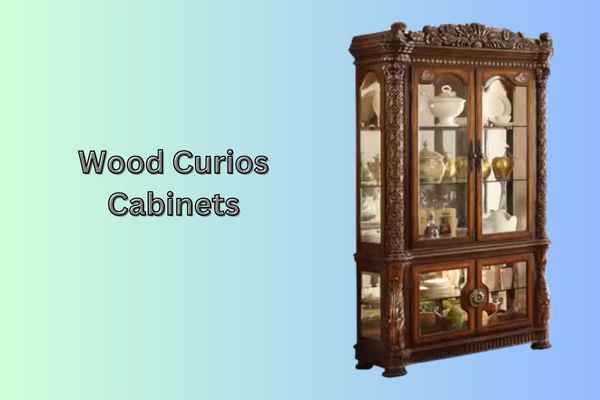 Wood Curios Cabinets