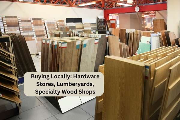 Buying Locally: Hardware Stores, Lumberyards, Specialty Wood Shops