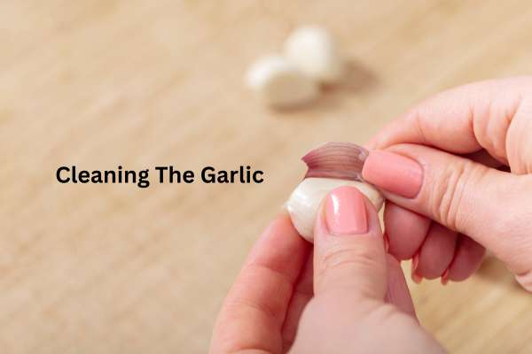 Cleaning The Garlic