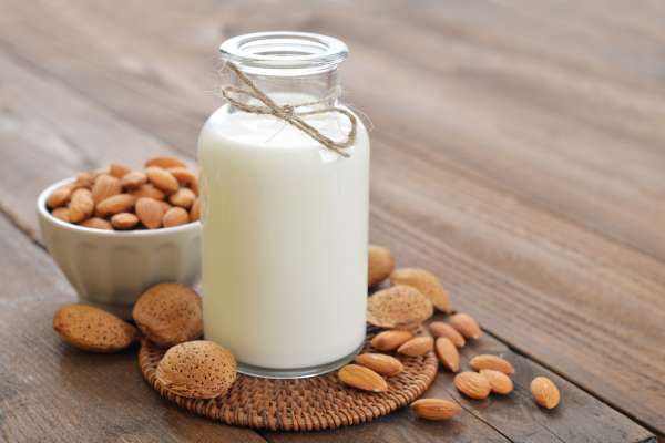Almond Milk Selection