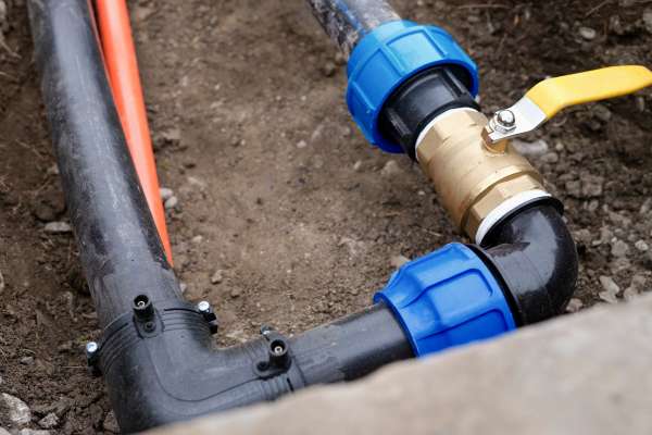 Connecting The Water Supply Lines