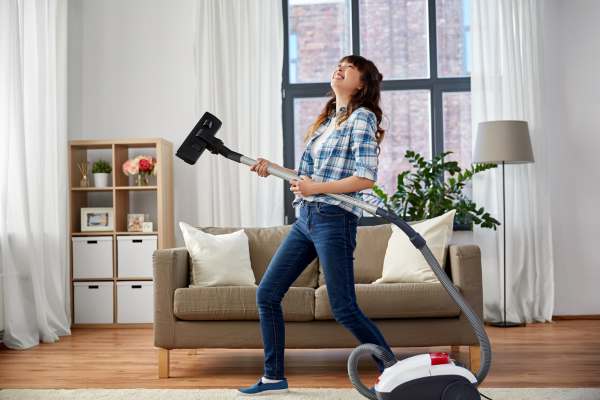 Vacuuming The Fan