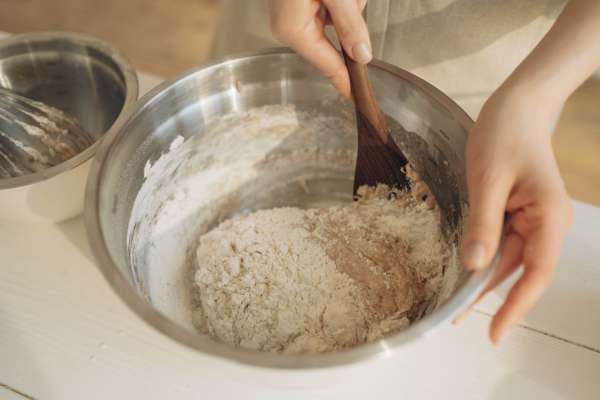 Mixing The Dough