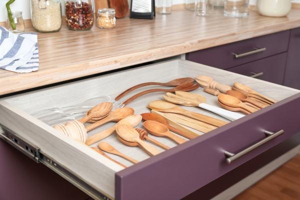 Utilise Drawer Space Efficiently Organize Cooking Utensils In A Drawer
