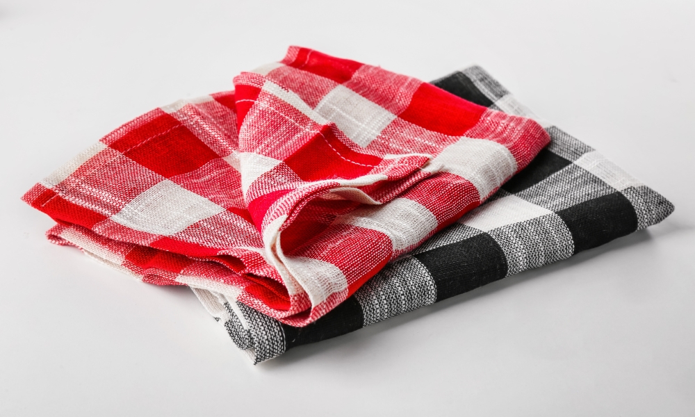 How To Fold Kitchen Towels