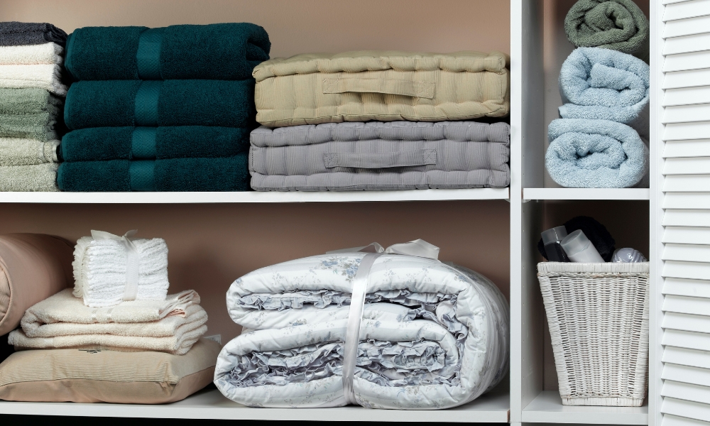 How To Organize Kitchen Towels