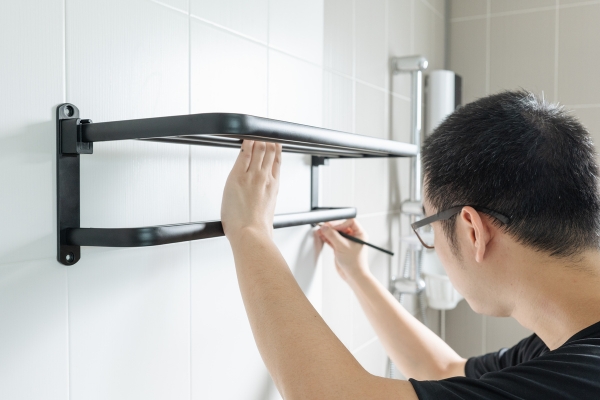 Installing Towel Bars Or Racks