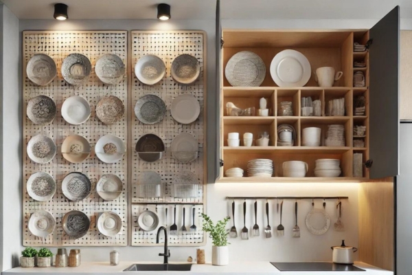 Creative Plate Storage Ideas For Modern Kitchens