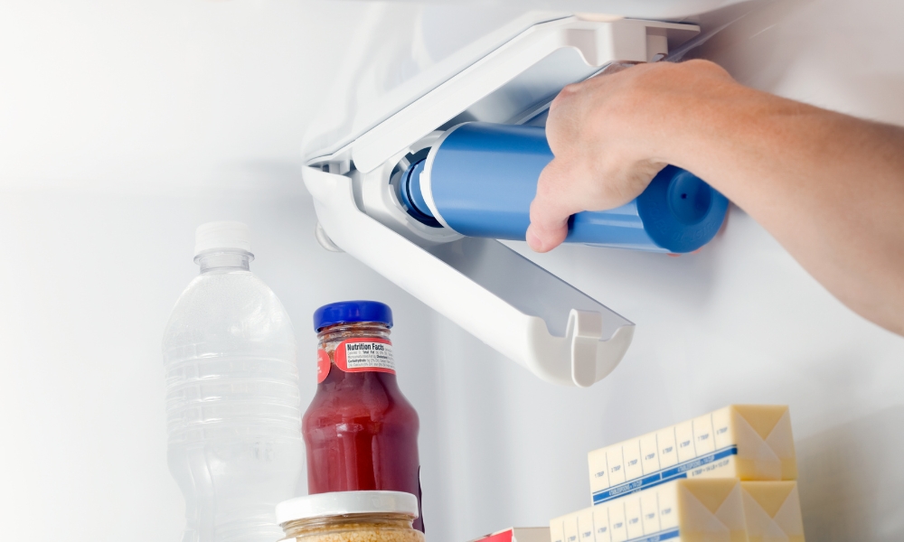 How To Replace The Water Filter In Your Fridge