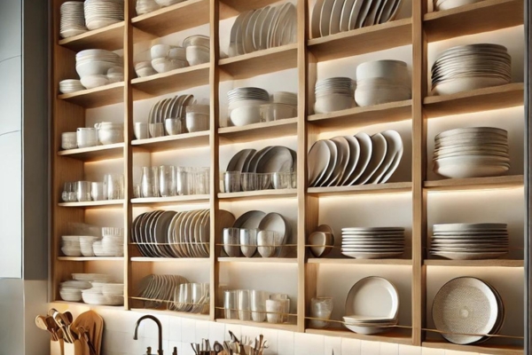 Open Shelving: A Modern And Functional Choice