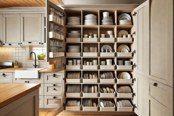 Organizing Small Plates Without Wasting Space