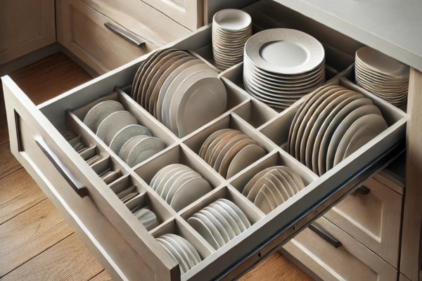 The Pros And Cons Of Storing Plates In Drawers