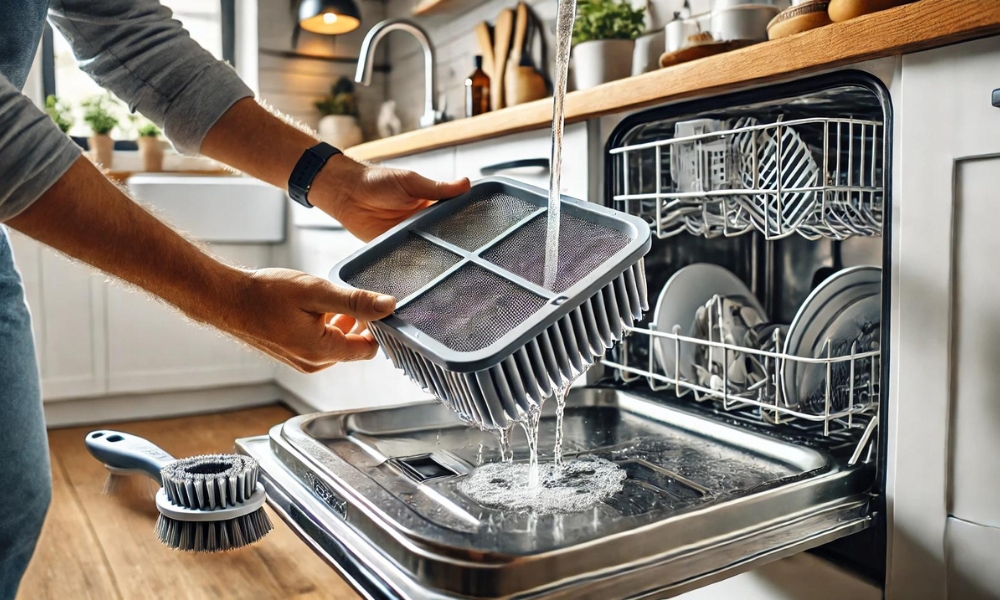 How To Clean Dishwasher Filter