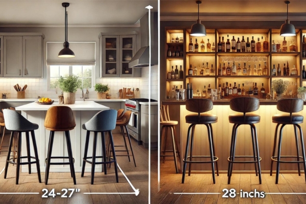 Stool Heights For Different Seating Areas