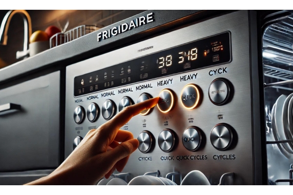 Understanding The Control Panel Of Your Frigidaire Dishwasher