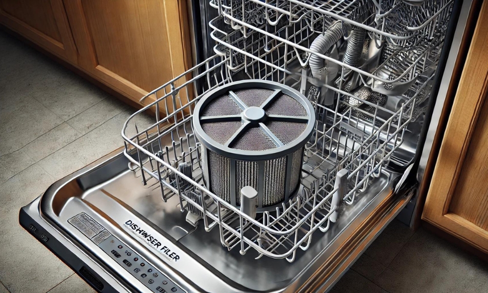 Where Is The Filter On A Dishwasher