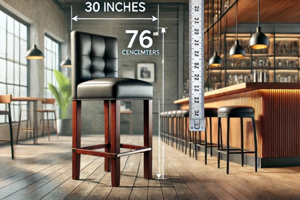 Bar Stature Stool Measurements: Inches vs. Centimeters