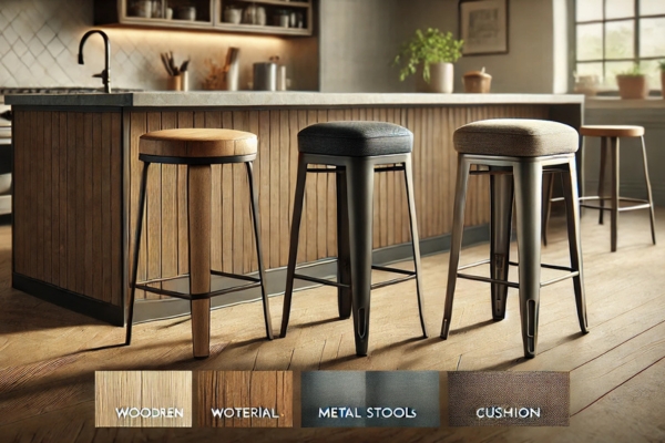 Common Materials For Counter Stature Stools