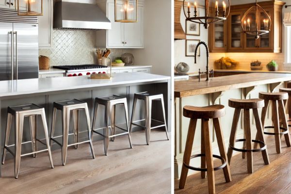 Coordinating Stools with Your Kitchen Decor