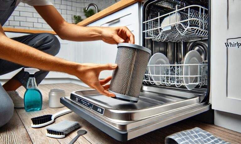 How To Remove Whirlpool Dishwasher Filter - House Arctic