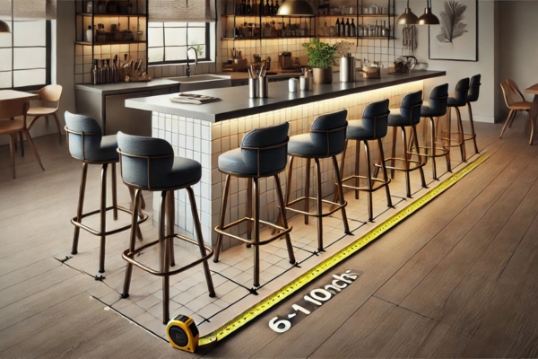 Ideal Spacing Between Bar Stools