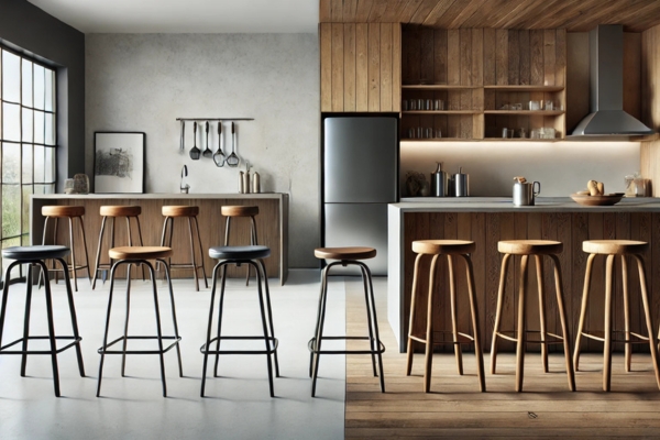 Popular Materials For Bar Stools And How They Affect Height