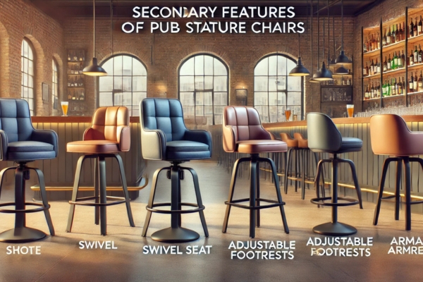 Secondary Features To Consider In Pub Stature Chairs