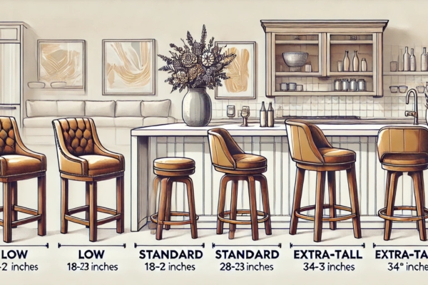 Standard Bar Stool Heights Explained