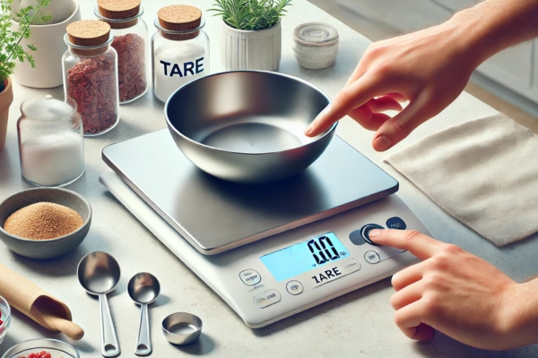 Tare The Scale Read Kitchen Scales 