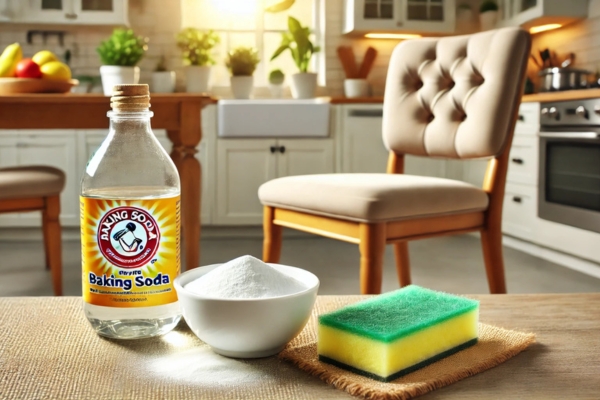 Baking Soda And Vinegar For Tough Stains