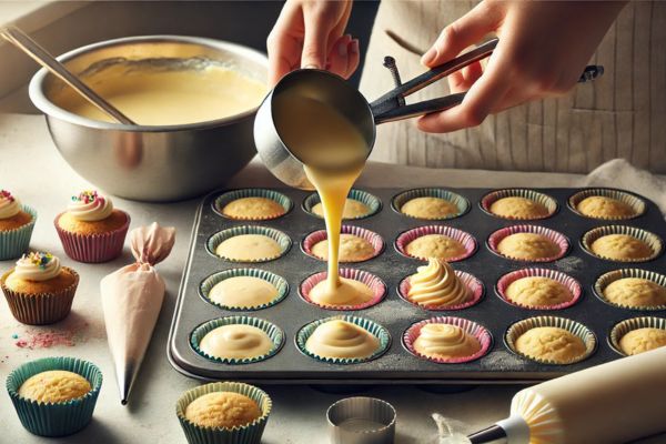 Filling Pastry Liners Correctly