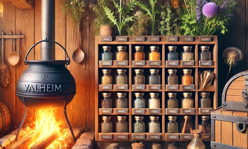 How To Build Spice Rack Valheim