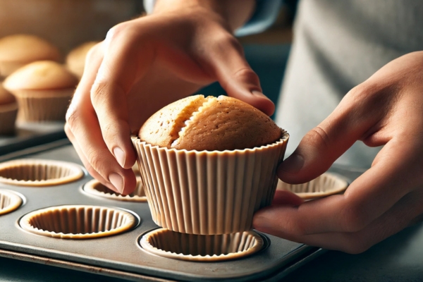 Removing Cupcakes From Baking Cups