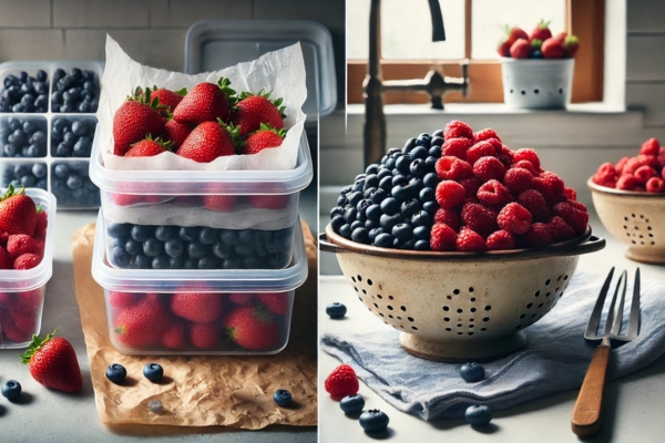 Store Or Serve The Berries