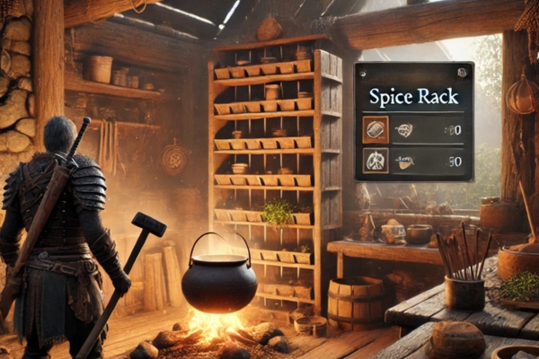 Crafting The Spices Rack Valheim How To Hang Spice Rack