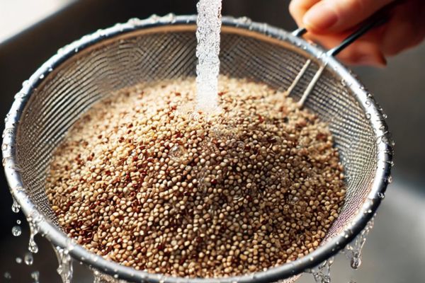 Rinse The Quinoa