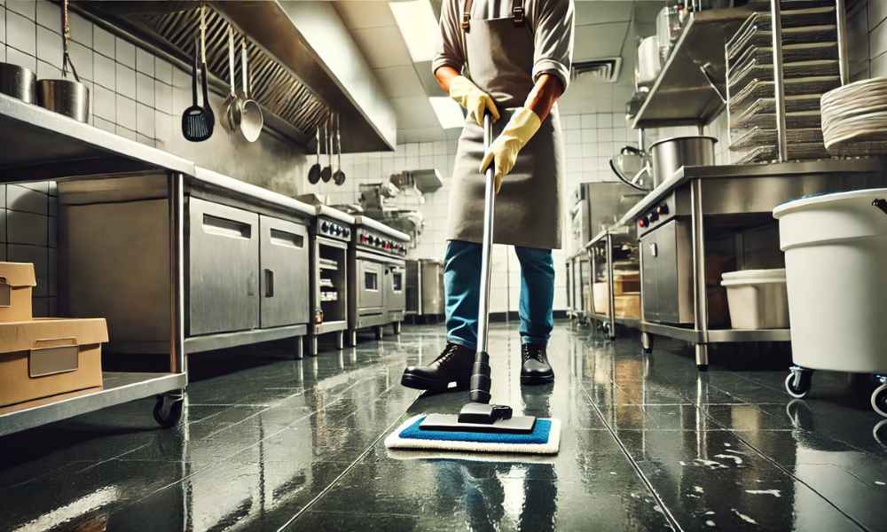 How To Clean A Commercial Kitchen Floor