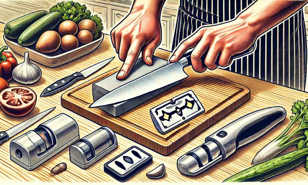 How To Sharpen A Kitchen Knife