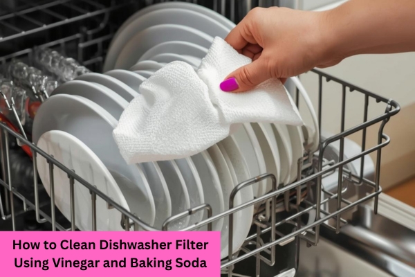 How to Clean Dishwasher Filter Using Vinegar and Baking Soda